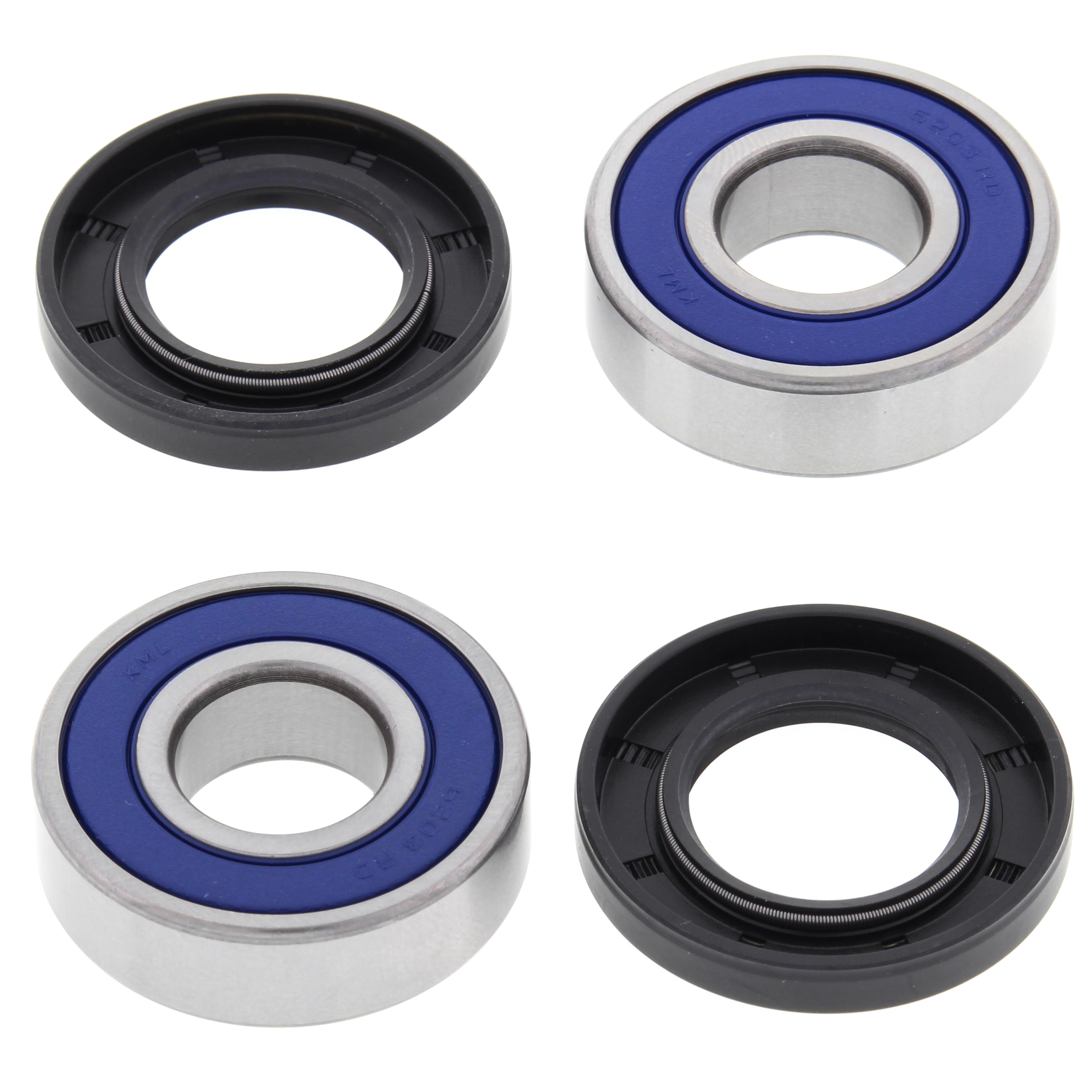 All Balls Racing Front Wheel Bearing Kit For Kawasaki Ninja ZX4RR