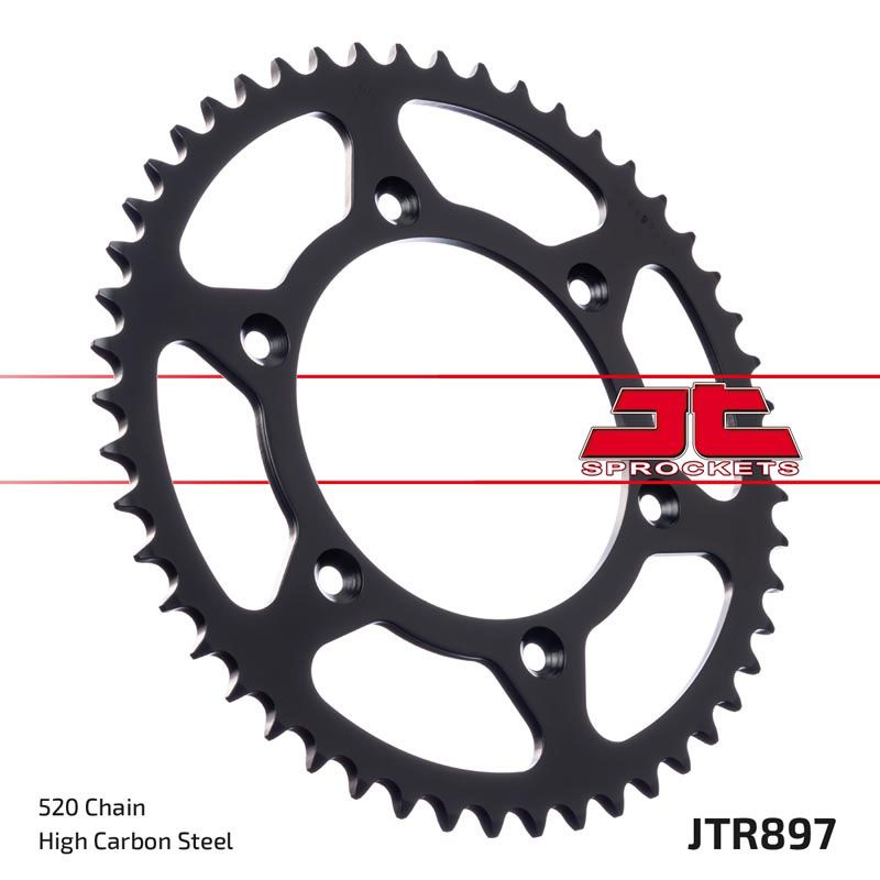 JT Sprockets Rear Steel Sprocket 38 Tooth 520 Chain For KTM 660