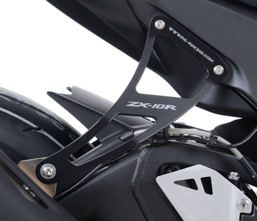 R&G Racing Black Exhaust Hanger For 2015-2019 Kawasaki Ninja