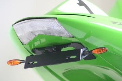 R&G Black Tail Tidy License Plate Holder For 04-05 Kawasaki Ninja