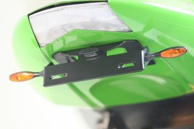 R&G Black Tail Tidy License Plate Holder For 04-05 Kawasaki Ninja