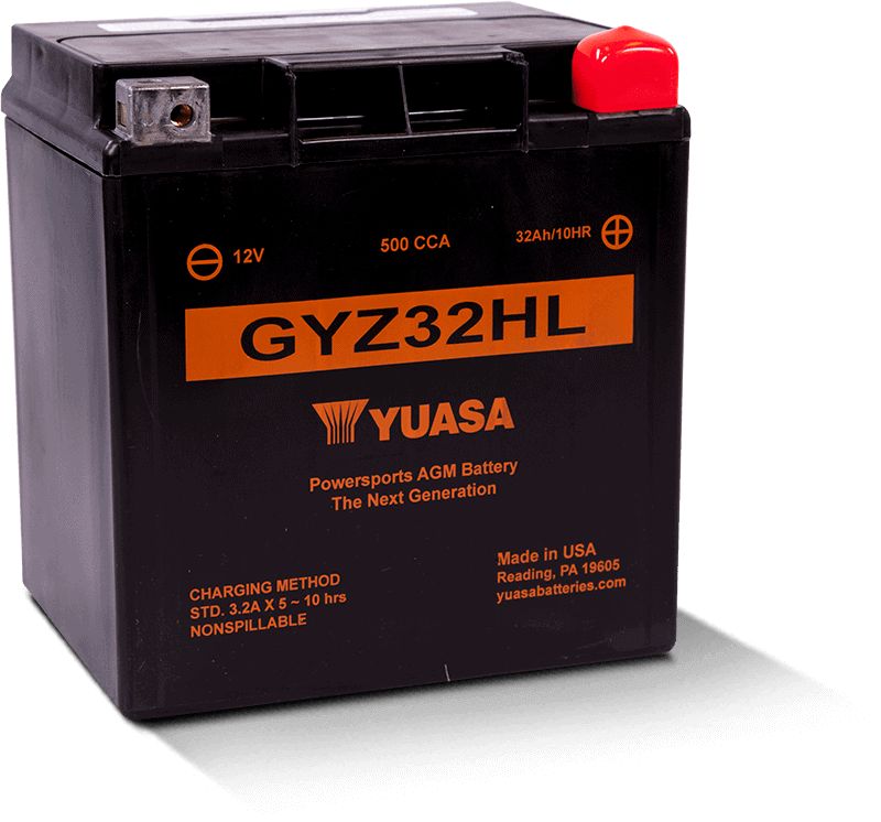 Yuasa Maintenance Free GYZ32HL 12V Battery For CF-Moto ZFORCE 1000